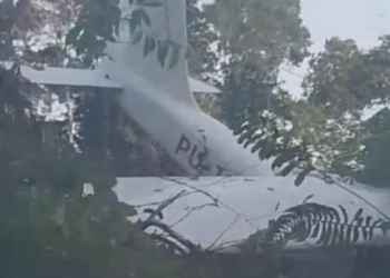 Avião faz pouso forçado na BR-174; piloto fugiu do local