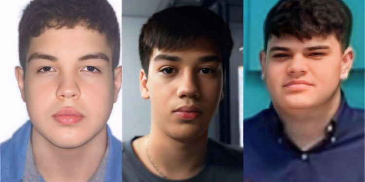 Trio que promoveu vandalismo em Manaus segue foragido