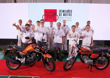 Honda celebra o marco de 30 milhões de motocicletas produzidas no Brasil