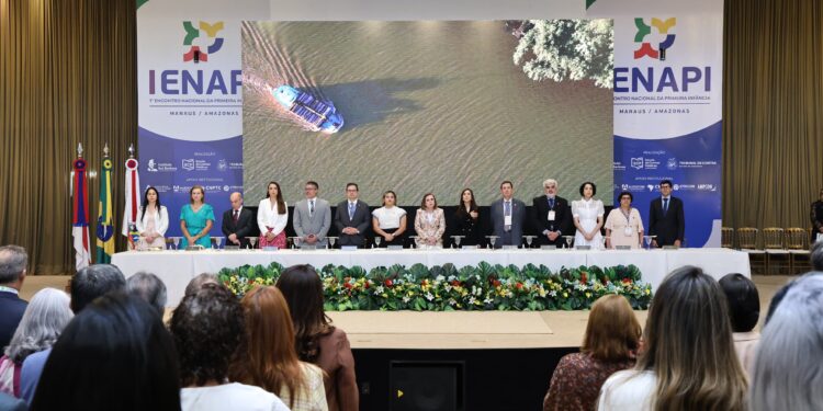 TCE-AM e IRB iniciam 1º Encontro Nacional da Primeira Infância (Enapi) em Manaus