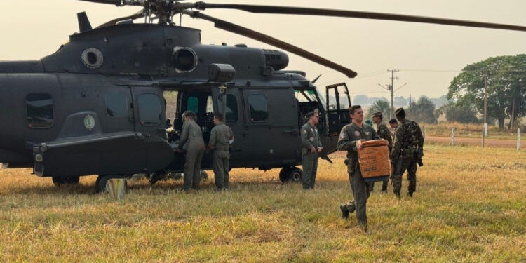 Forças Armadas completam 30 dias de apoio humanitário e combate a incêndios na Amazônia