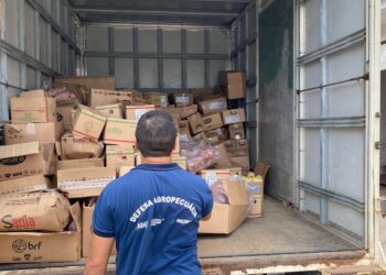 Adaf apreende 3,4 toneladas de alimentos vencidos e fatiados sem autorização