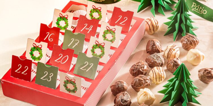 Chef Lucas Pyetro, do Pátio Gourmet, cria linha especial de chocolates para presente, nas festas de fim de ano