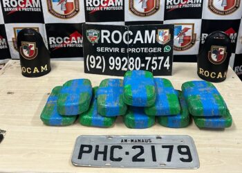 Em Manaus, advogada é presa com cerca de 10 kg de cocaína, informa PM