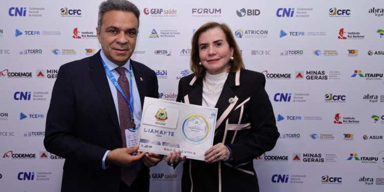 Tribunal de Contas do Amazonas alcança selo Diamante em Transparência Pública em avaliação nacional