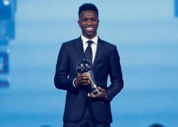 Vinícius Júnior é eleito o melhor jogador do mundo