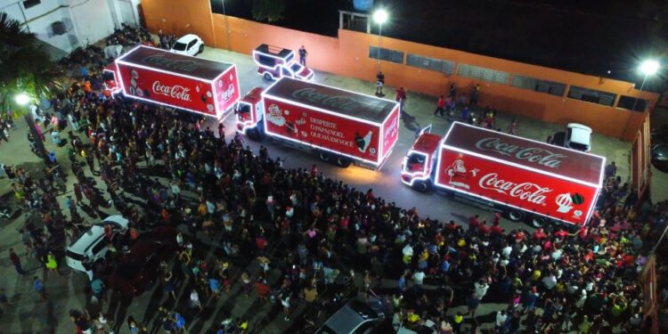 Varanda Multiagência dá vida à magia da Caravana da Coca-Cola neste Natal