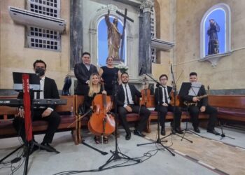 Concerto de Natal” entra nos preparativos finais para a apresentação deste sábado (21/12), no Largo