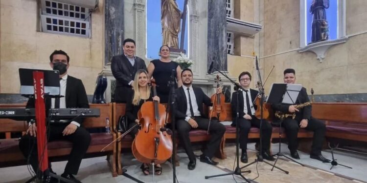 Concerto de Natal” entra nos preparativos finais para a apresentação deste sábado (21/12), no Largo