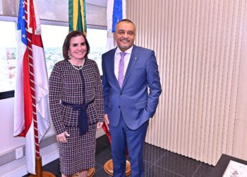 Presidente do TCE-AM reforça parceria com o TJAM em visita ao novo presidente da Corte