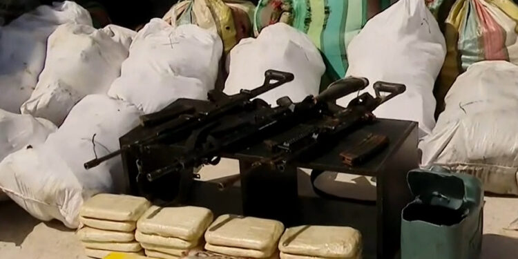 Polícias Militar e Federal apreendem mais de uma tonelada de drogas no Amazonas