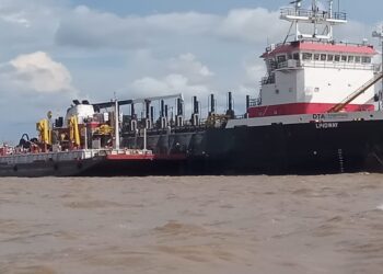 Empresa diz que finalizará dragagem no rio Amazonas em até cinco meses