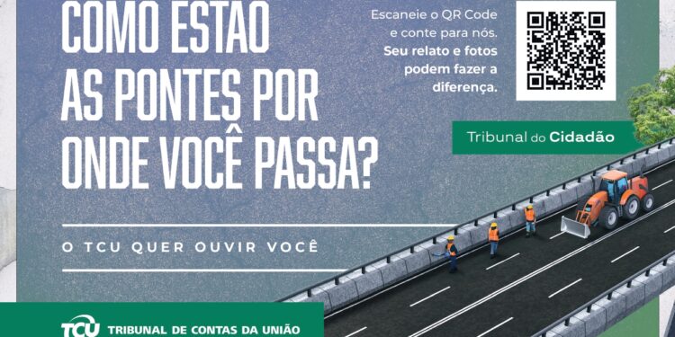 TCU lança consulta pública para avaliar segurança de pontes nas rodovias do país