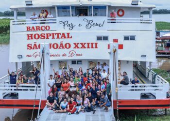 Barco Hospital São João XXIII presta mais de seis mil atendimentos na área de saúde a moradores de Manacapuru
