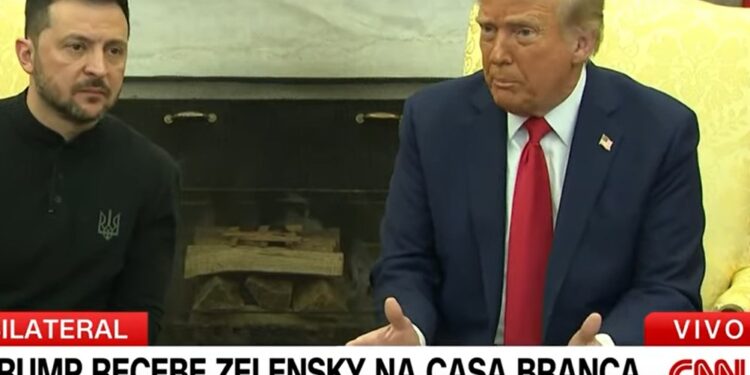 3ª Guerra Mundial?: Trump repreende Zelensky: “você está sendo desrespeitoso com os EUA”