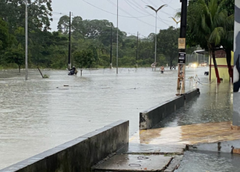 Manaus registra 14 ocorrências durante forte chuva nesta terça-feira (04/03)