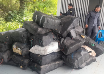 Após troca de tiros com traficantes, PM apreende quase 2 toneladas de drogas no AM