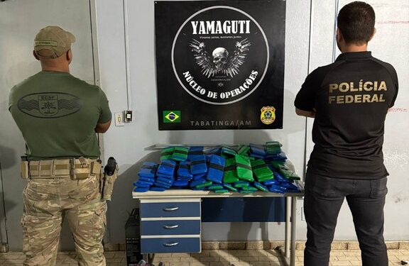 Polícia Federal apreende drogas na fronteira do Amazonas com Colômbia e Peru