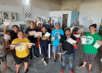 ASPROC e Consea-AM realizam doação de pirarucu para catadores de reciclagem em Manaus