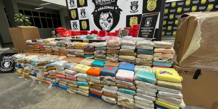 No Amazonas, polícia mira tráfico interestadual de drogas com prejuízo aos criminosos de R$ 10 milhões