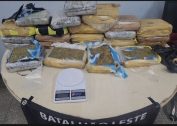 Polícia Militar prende homem e apreende 23 quilos de droga em Manaus