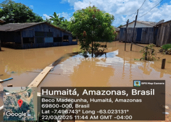 Cheia dos rios já afeta mais de 92 mil pessoas no Amazonas