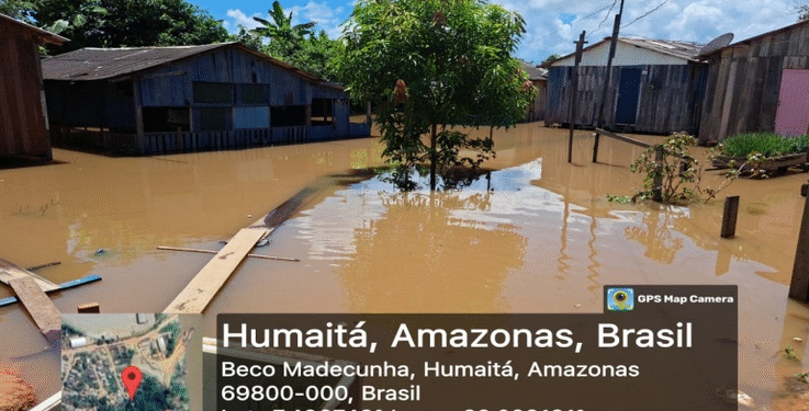 Cheia dos rios já afeta mais de 92 mil pessoas no Amazonas