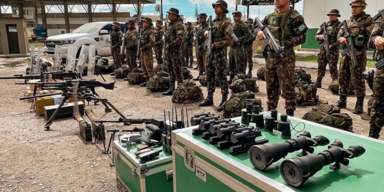 Exército gera prejuízo aos criminosos de R$ 143 milhões na fronteira amazônica