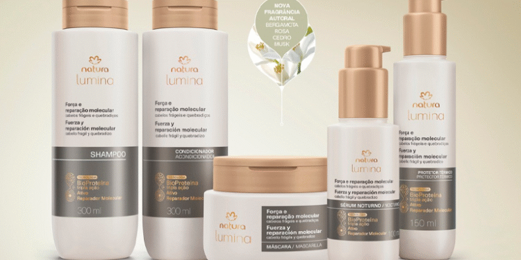 Natura Lumina revoluciona o cuidado capilar com a nova linha Força e Reparação Molecular