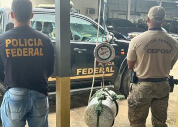 Polícia Federal apreende 44 kg de drogas em motores elétricos no Amazonas