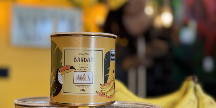 Primeiro biscoito do Nanica Brasil em collab com a Biscoito Bardan chega a Manaus