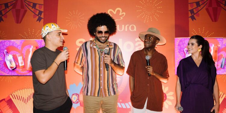 Natura abre temporada junina e anuncia João Gomes, Mestrinho e Jota.pê como influenciadores da marca