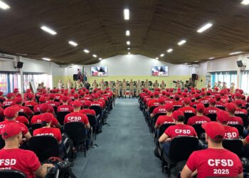 Corpo de Bombeiros inicia Curso de Formação de 210 alunos soldados convocados pelo Governo do Amazonas