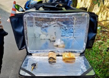 ‘Zap droga’: Polícia prende motociclista com cocaína e cerca de R$ 1,3 mil em dinheiro em Manaus