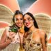Isabelle e Alane prestigiaram camarote Natura no Festival de Parintins