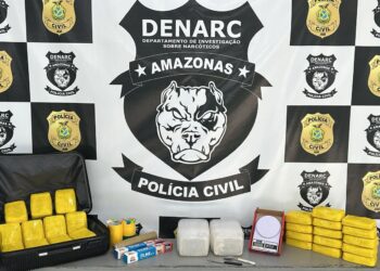 Polícia Civil prende homem apontado como distribuído de cocaína dentro de mala em Manaus