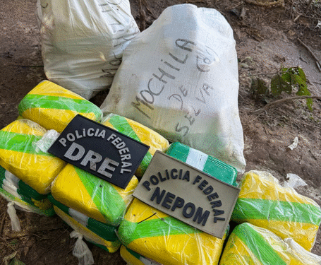 Polícia Federal apreende 100 kg de drogas em pista clandestina no Amazonas