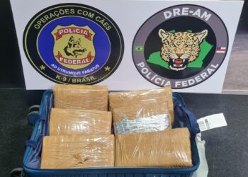 Em aeroporto, Polícia Federal prende mulher com drogas dentro de mala em Manaus