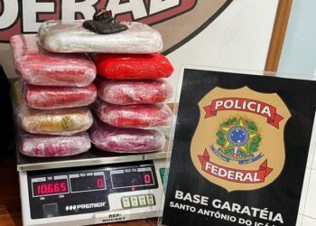 PF prende mulher por tráfico de drogas no interior do Amazonas