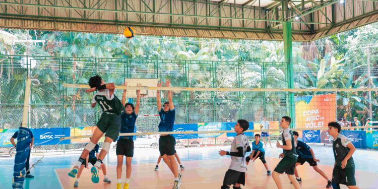 Sesc abre inscrições para Copa de Vôlei; saiba como participar