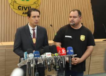 PC-AM apresenta prisão de homem que falsificou intimação judicial para tentar reaver bens em Careiro da Várzea