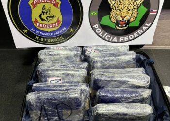 PF apreende cerca de 15kg de maconha e prende mulher em aeroporto de Manaus