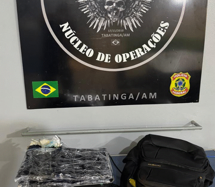 PF prende passageira por tráfico de drogas no Aeroporto de Tabatinga/AM