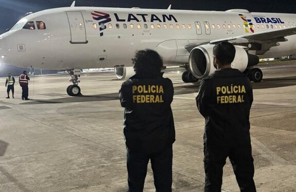 Polícia Federal prende foragidos da justiça no Aeroporto Internacional de Manaus