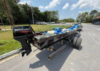 Polícia apreende 1,4 tonelada de drogas em rota do tráfico em rio do Amazonas