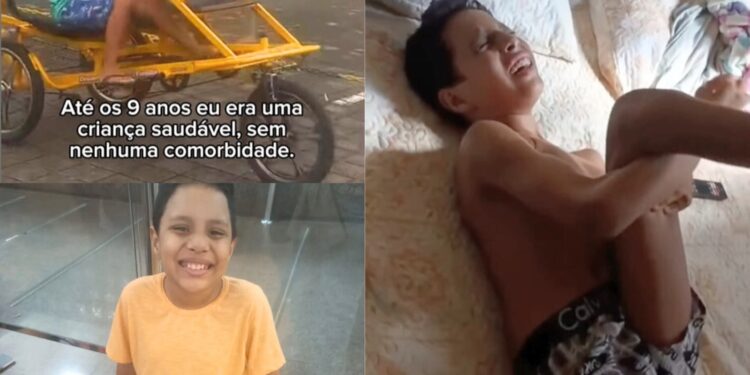 Em Manaus, mãe pede ajuda para tratamento de filho com doença rara