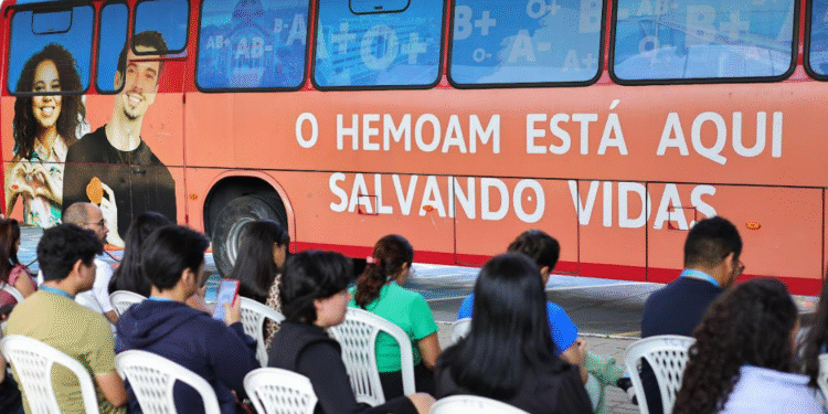 Campanha de doação de sangue no TCE-AM leva esperança a 236 pessoas