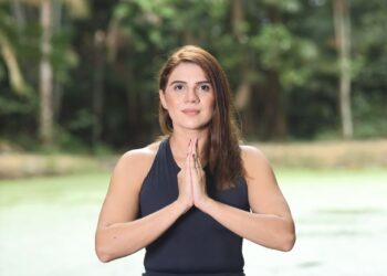 Pátio Gourmet promove aula de yoga exclusiva com Thainá Amud, neste sábado (18)