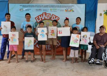 ‘Chão de Terreiro’ une arte, inclusão e ancestralidade em Parintins