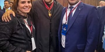 Presidente e corregedor do TCE-AM participam da posse do novo conselheiro do TCE de São Paulo